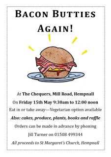 Bacon Butties Again!