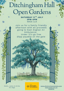 Ditchingham Hall Open Gardens