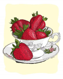 Strawberries and Cream Tea